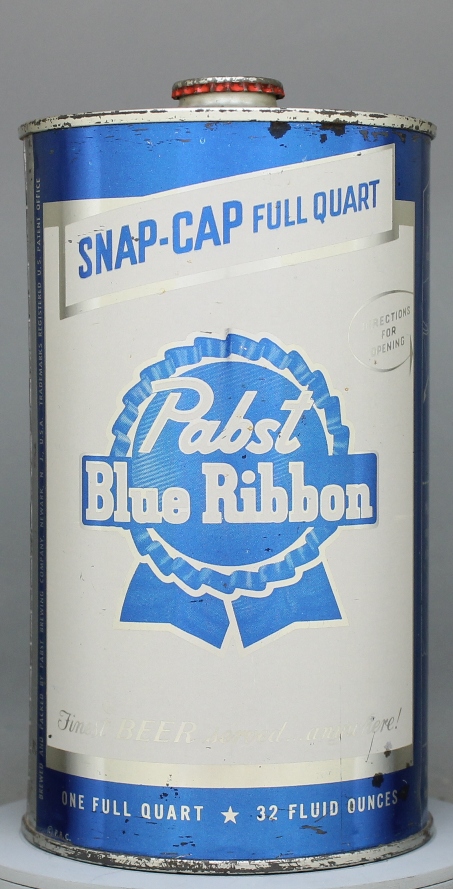Pabst Blue Ribbon Beer Quart