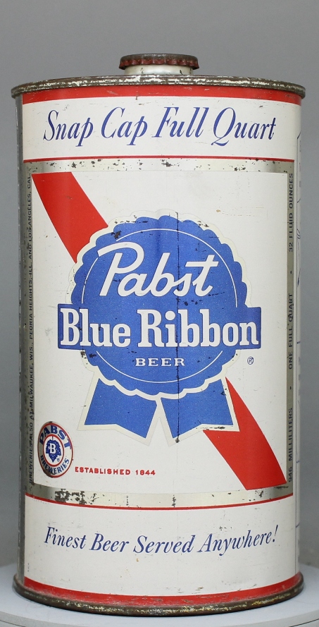 Pabst Blue Ribbon Beer Quart
