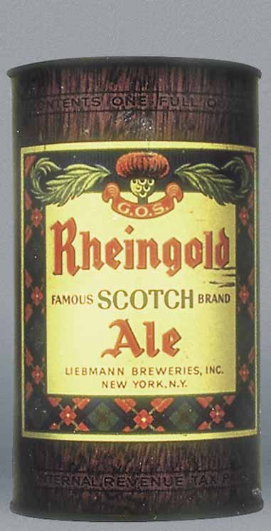 Rheingold Scotch Brand Ale Quart