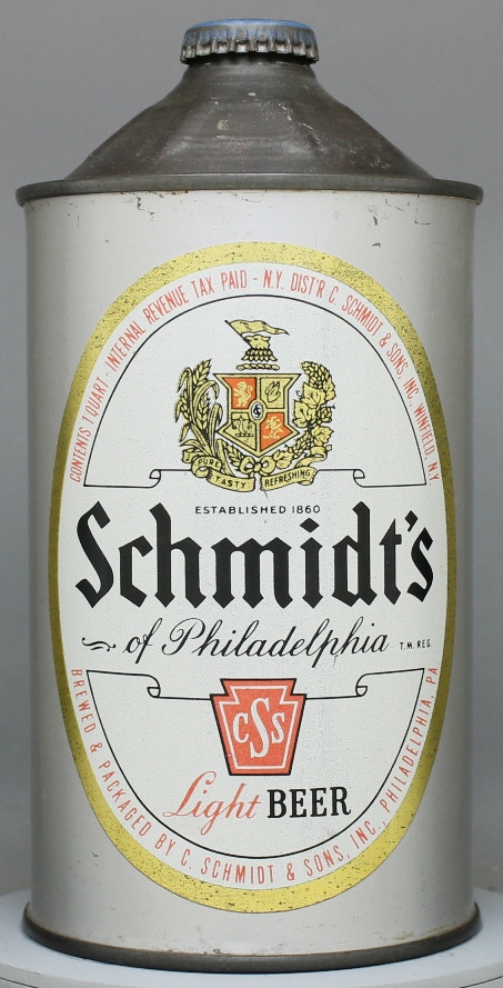 Schmidt's Light Beer Quart