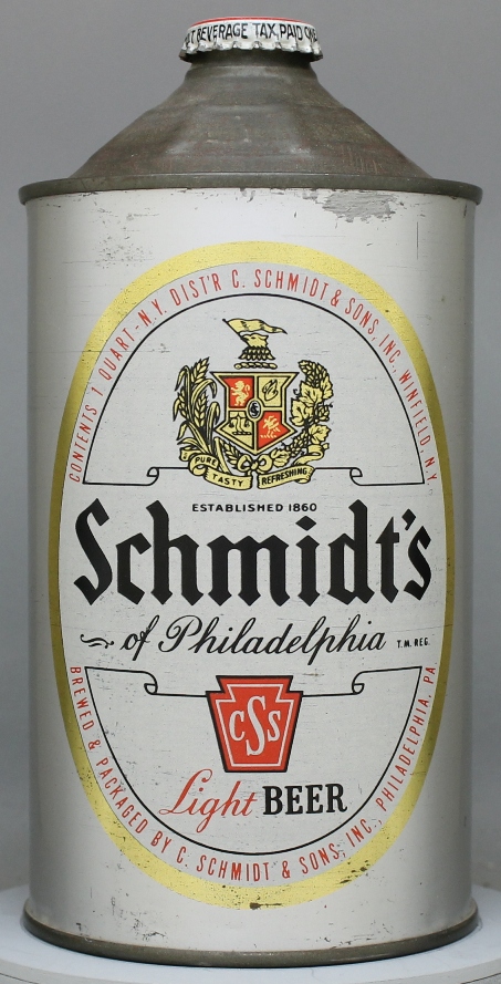 Schmidt's Light Beer Quart
