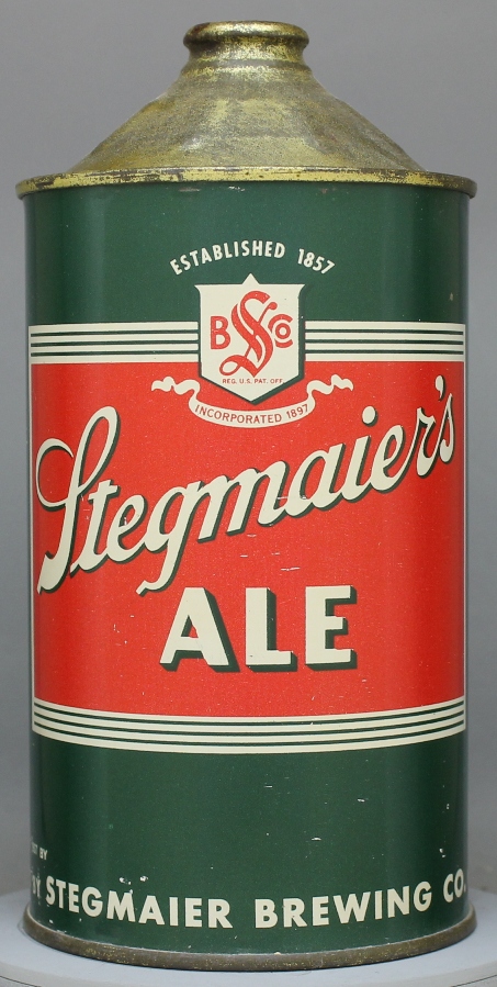Stegmaier's Ale Quart