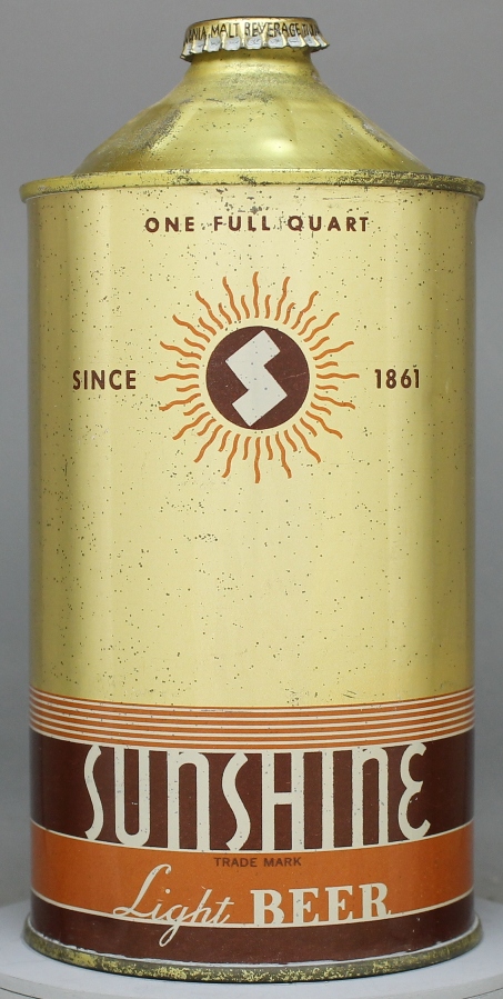 Sunshine Light Beer Quart