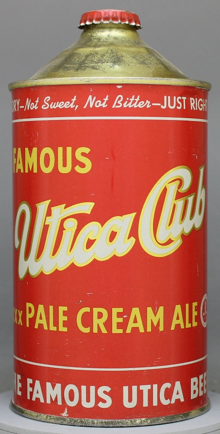 Utica Club Pale Cream Ale XXX Ale Quart