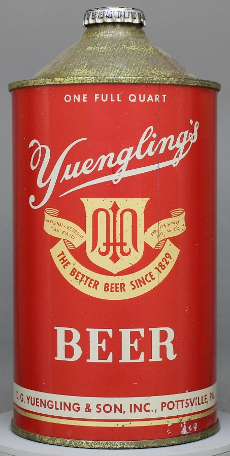Yuengling's Beer Quart