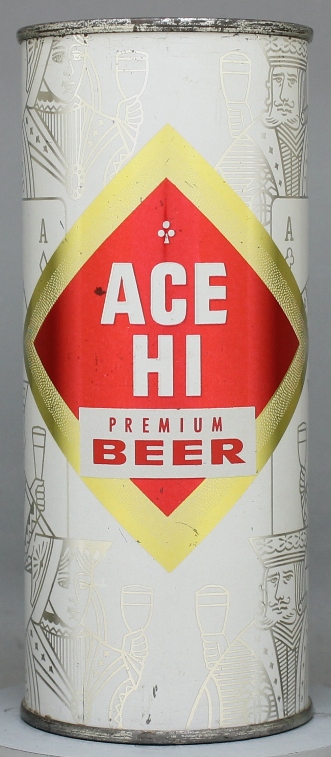 Ace High Premium Beer Pint Can