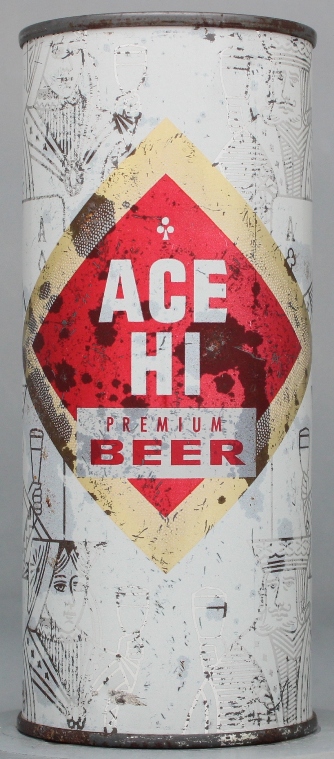 Ace High Premium Beer Pint Can