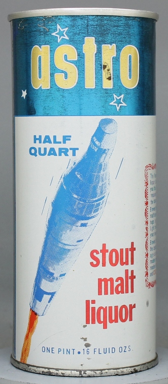 Astro Stout Malt Liquor Pint Can