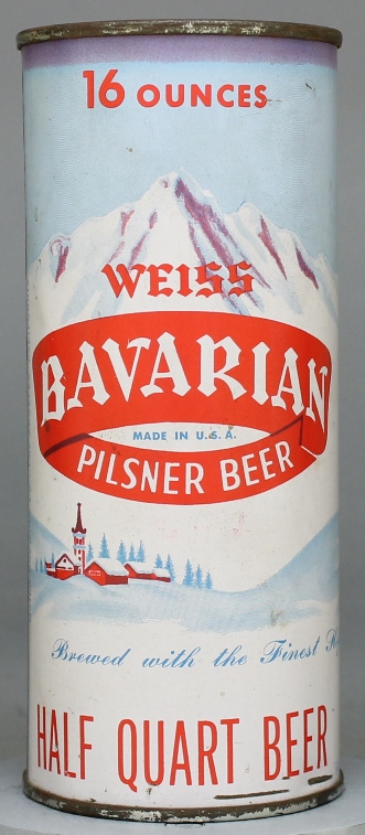 Bavarian Weiss Pilsner Beer Pint Can