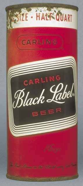 Carling Black Label Beer Pint Can