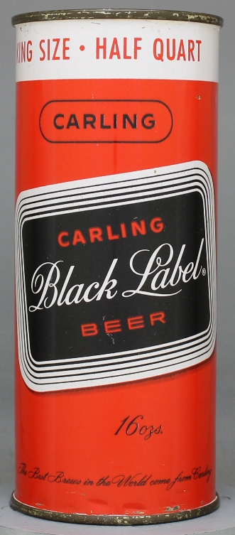 Carling Black Label Beer Pint Can