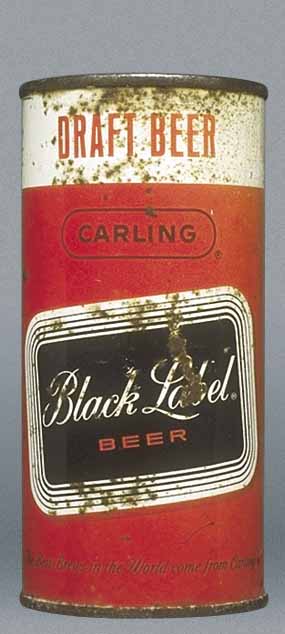 Carling Black Label Draft Pint Can