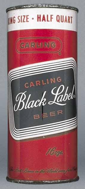 Carling Black Label Beer Pint Can