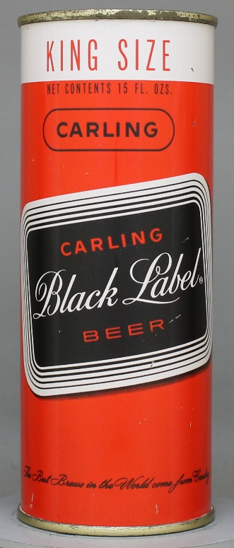 Carling Black Label Beer Pint Can
