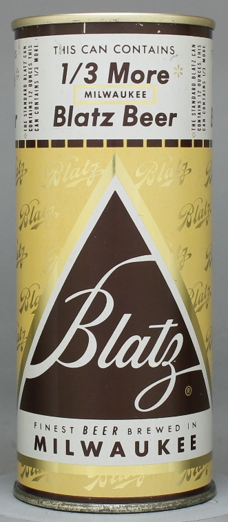 Blatz Beer Pint Can