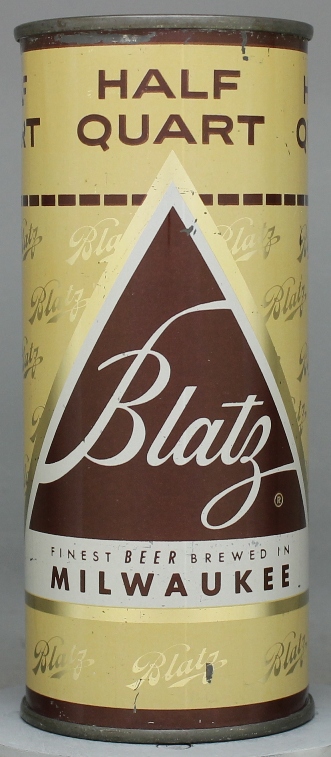 Blatz Beer Pint Can