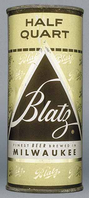 Blatz Beer Pint Can
