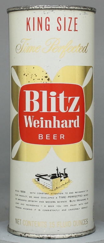 Blitz Weinhard Beer Pint Can