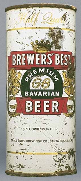 Brewer's Best Bavarian Beer Pint Can