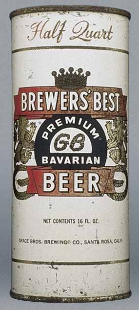 Brewer's Best Bavarian Beer Pint Can