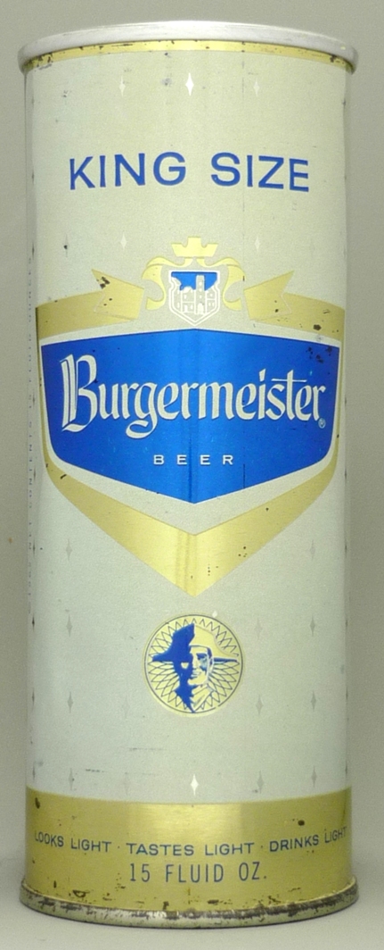 Burgermeister Beer Pint Can