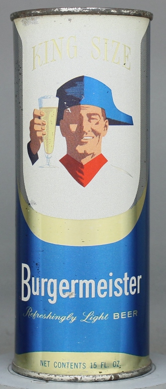 Burgermeister Beer Pint Can