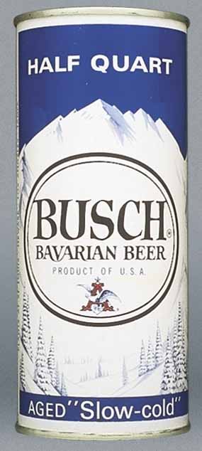 Busch Bavarian Beer Pint Can