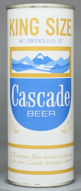 Cascade Beer Pint Can