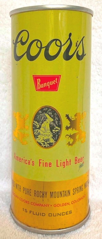 Coors Beer Pint Can