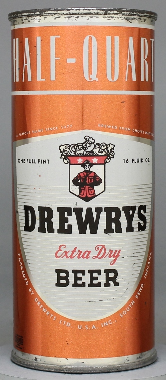 Drewrys Extra Dry Beer Pint Can