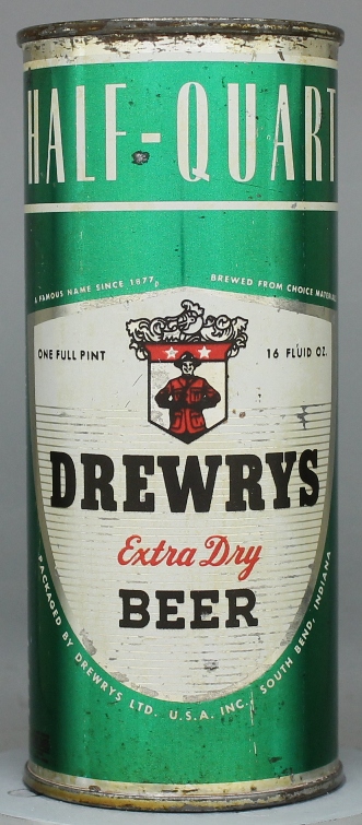Drewrys Extra Dry Beer Pint Can
