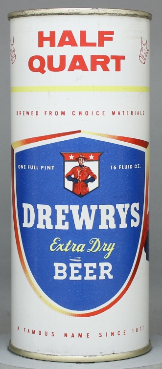 Drewrys Extra Dry Beer Pint Can