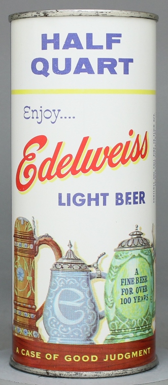 Edelweiss Light Beer Pint Can