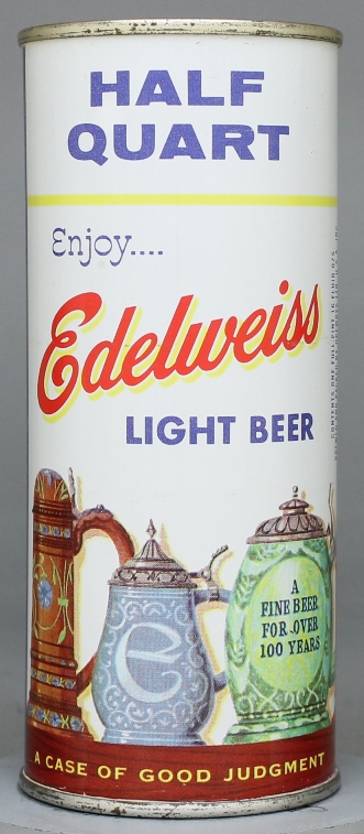 Edelweiss Light Beer Pint Can
