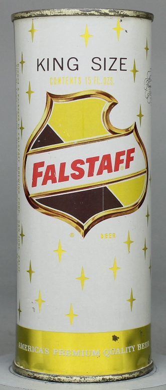 Falstaff Beer Pint Can