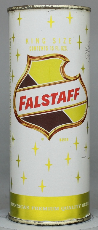 Falstaff Beer Pint Can