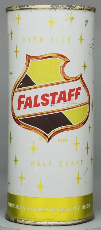 Falstaff Beer Pint Can