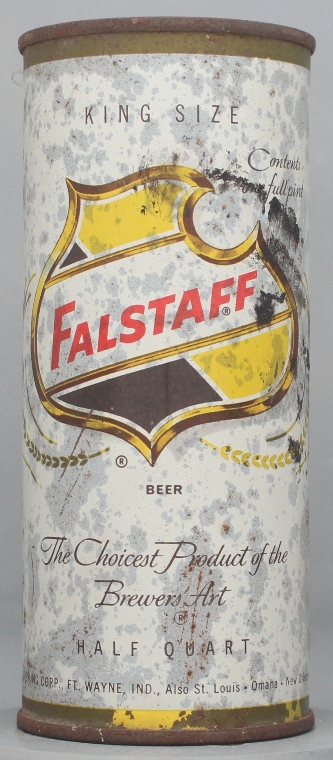 Falstaff Beer Pint Can