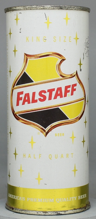 Falstaff Beer Pint Can