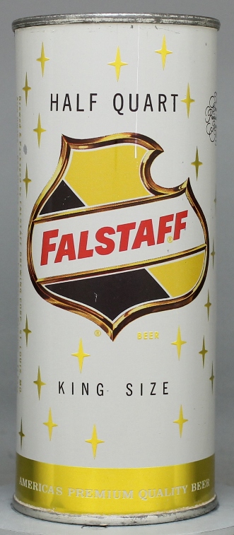 Falstaff Beer Pint Can