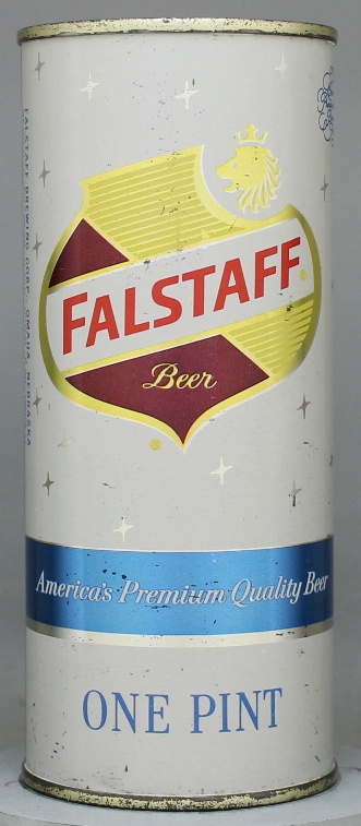 Falstaff Beer Pint Can