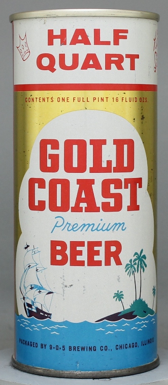 Gold Coast Premium Lager Beer Pint Can
