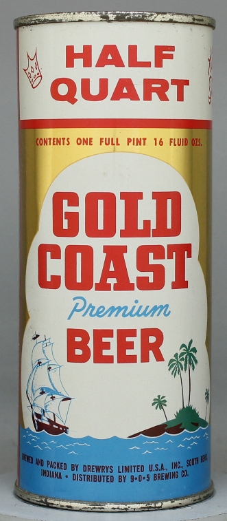 Gold Coast Premium Beer Pint Can