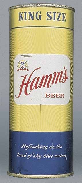 Hamm's Beer Pint Can