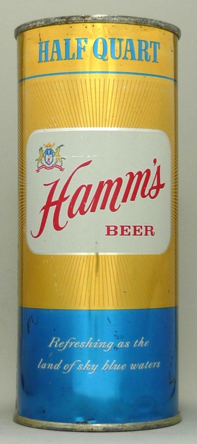 Hamm's Beer Pint Can