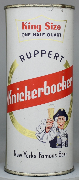 Ruppert Knick. New York's Beer Pint Can