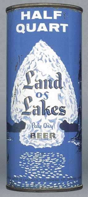 Land Of Lakes Pale Dry Beer Pint Can