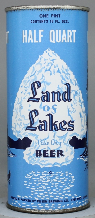 Land Of Lakes Pale Dry Beer Pint Can