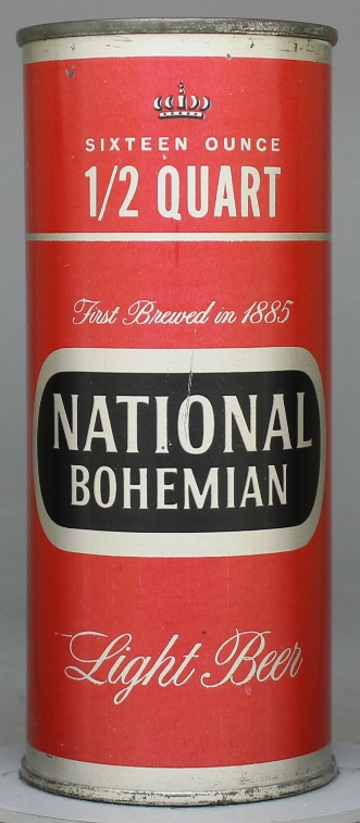 National Bohemian Light Beer Pint Can