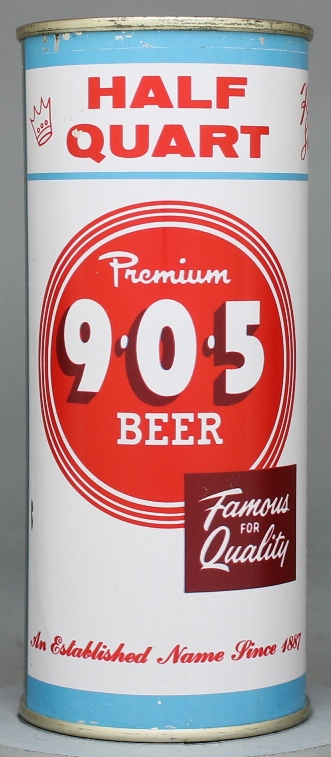 Nine O Five Premium Beer Pint Can